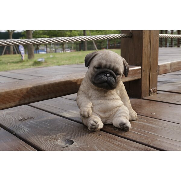 Hi-Line Gift Ltd. Sleepy Pug Puppy Statue & Reviews | Wayfair
